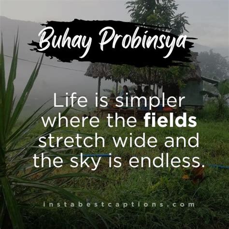 province life quotes tagalog|60 Buhay Probinsya Quotes and Captions .